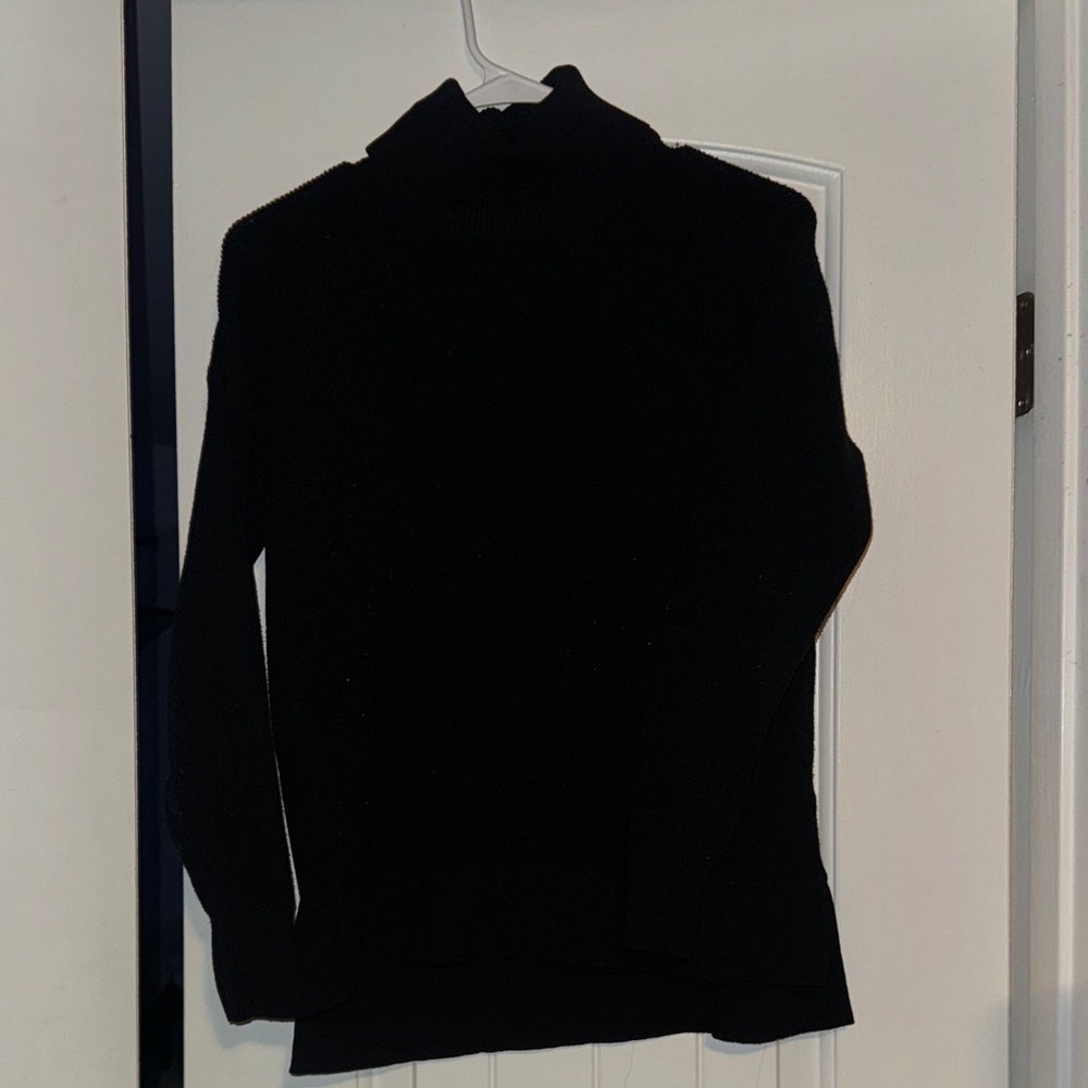 Women's Black Sweater Turtleneck